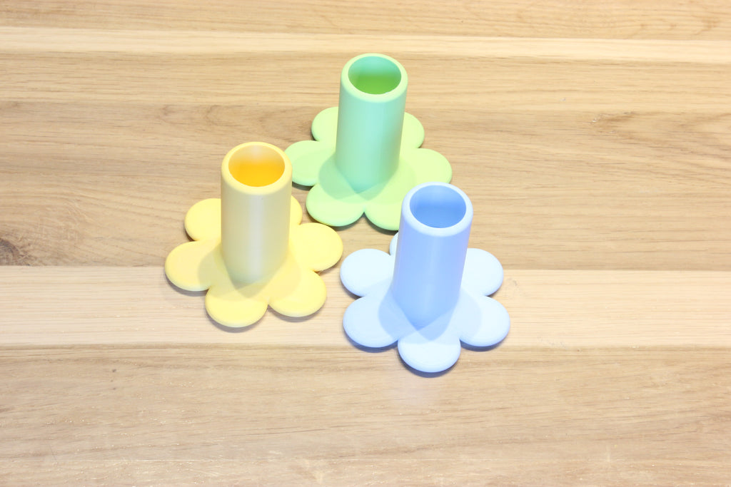 Blumenkerzenhalter / Stabkerzenhalter / Kerzenhalter