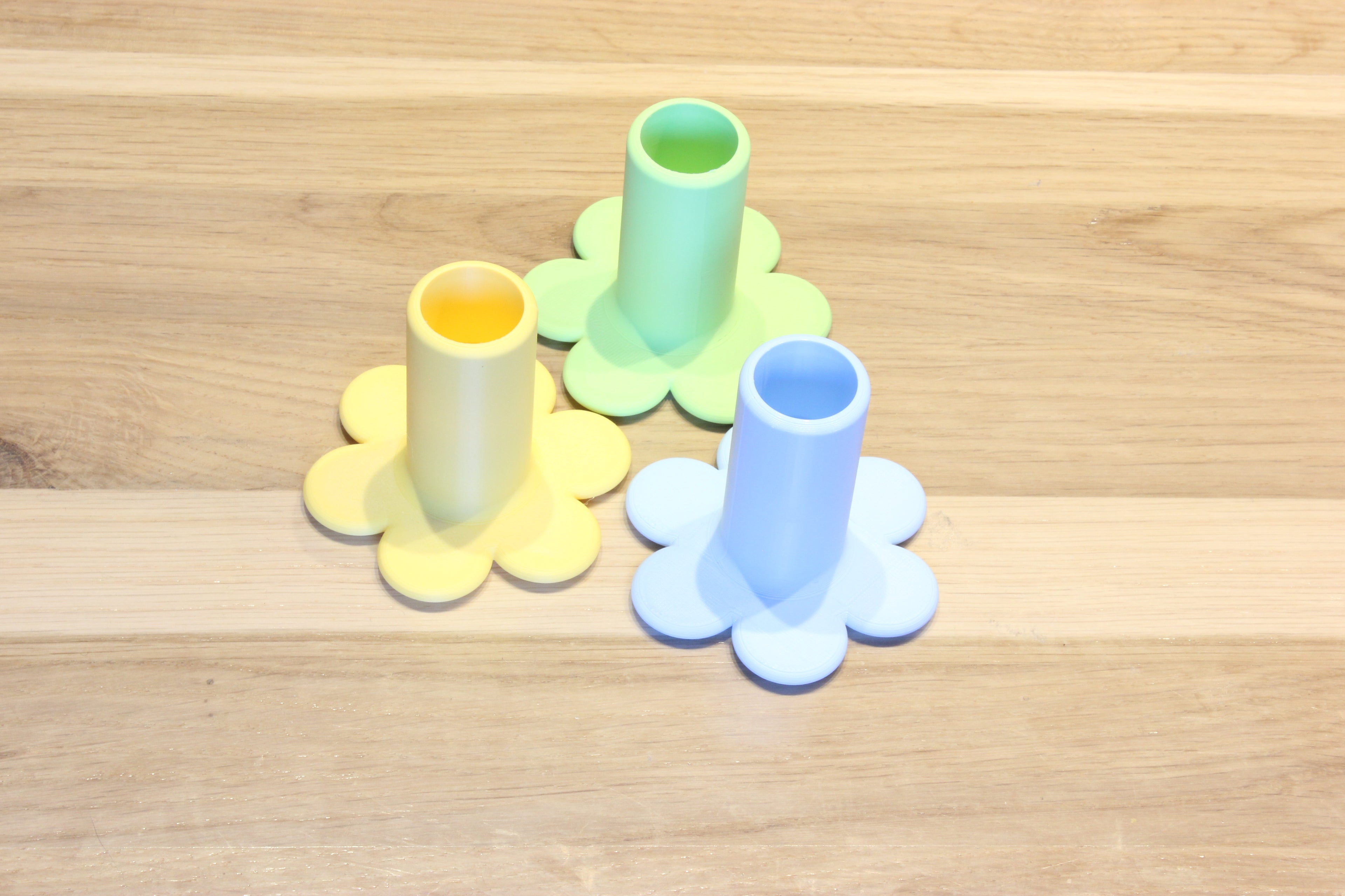 Blumenkerzenhalter / Stabkerzenhalter / Kerzenhalter