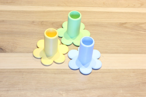 Blumenkerzenhalter / Stabkerzenhalter / Kerzenhalter