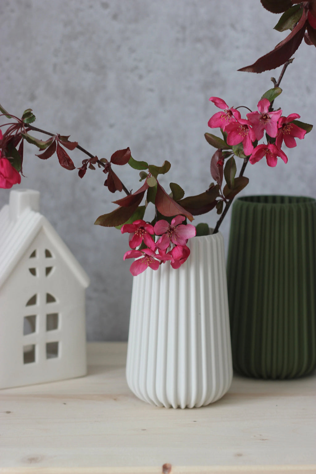 Vase / Trockenblumen / Dekoration - 3D Druck