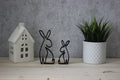 Hase / Line Art / Dekoration / Ostern / 3D Druck
