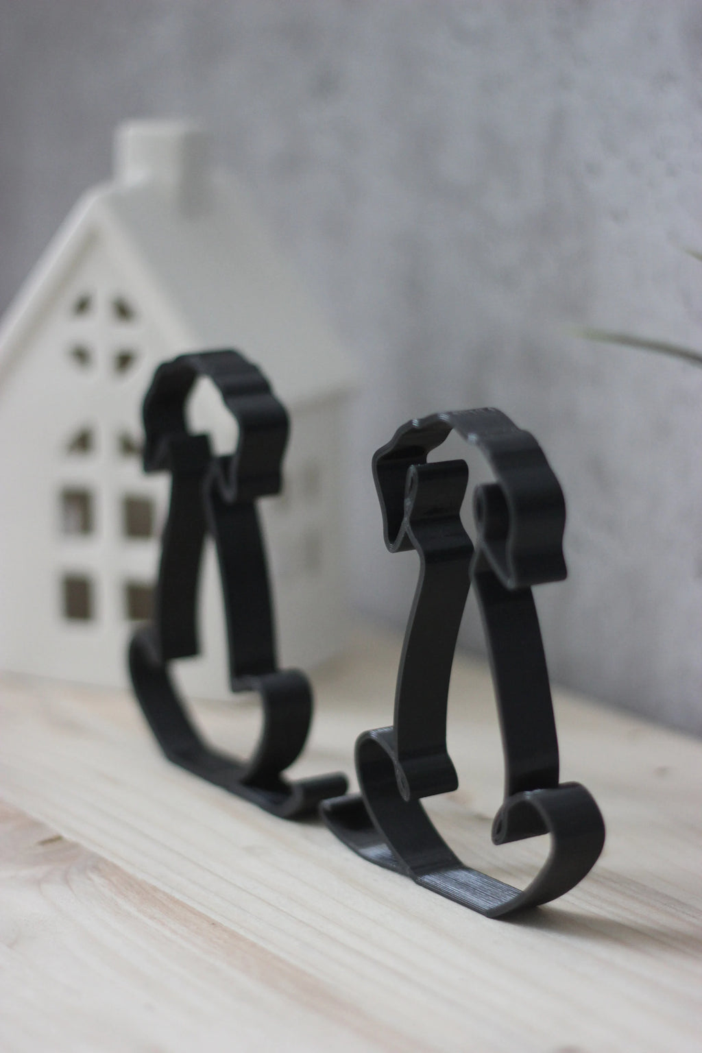 Hund / Line Art / Dekoration / 3D Druck